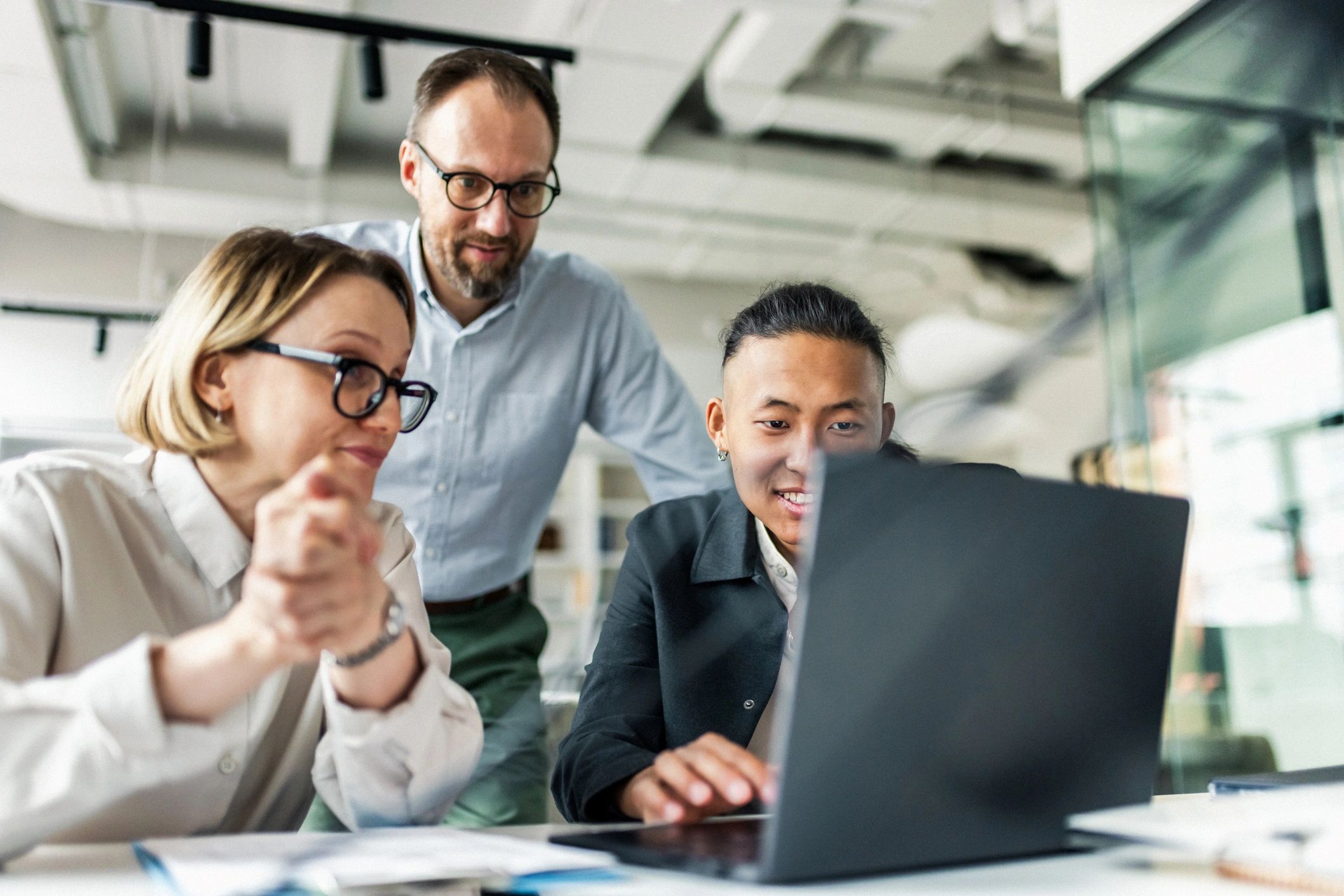 business team technology
